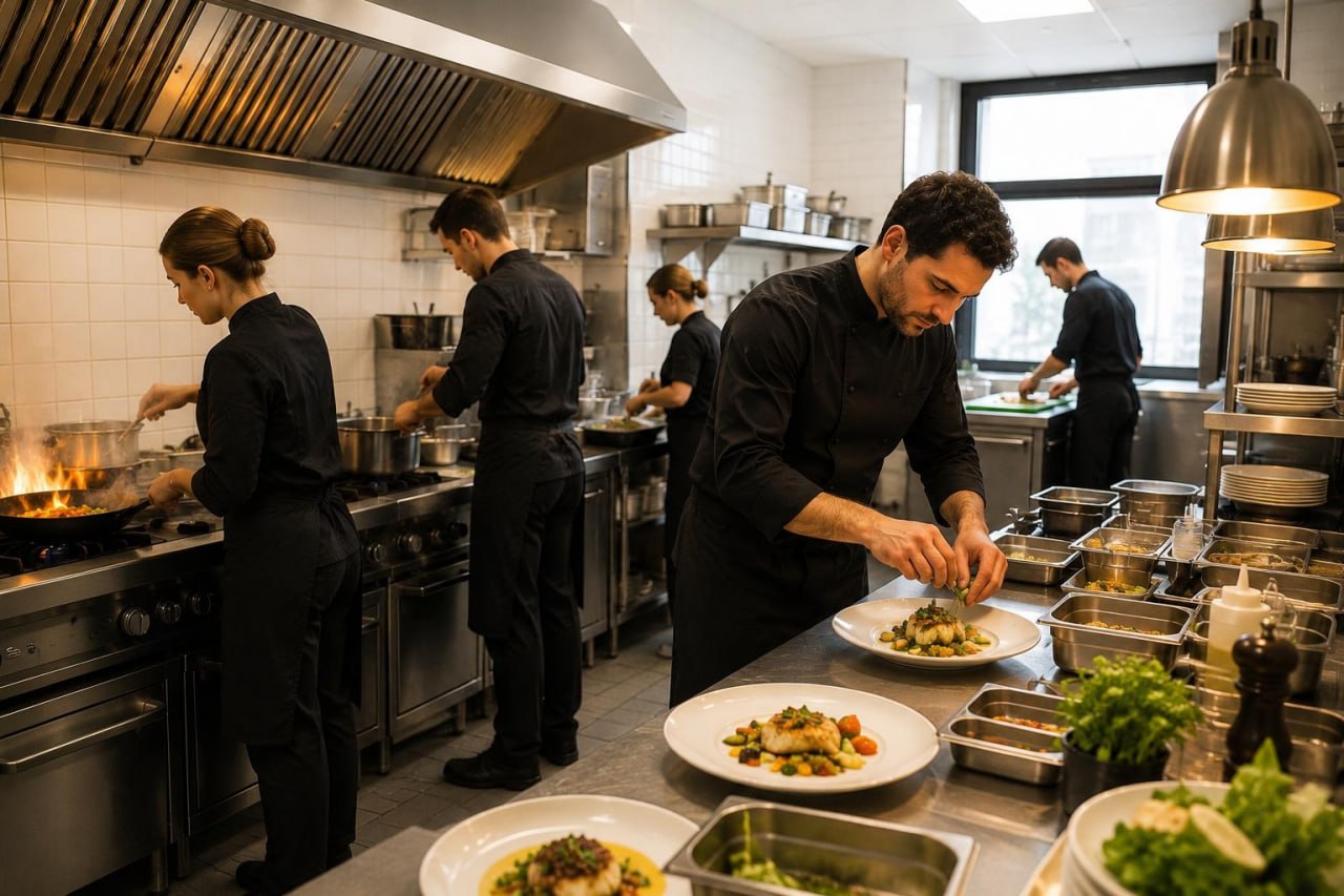 Cocina de Smithers Restaurant Madrid