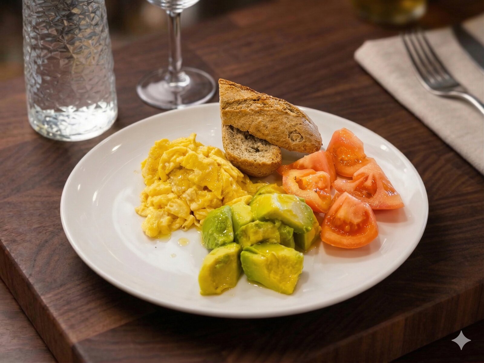 Aguacate, huevos y tomate Smithers