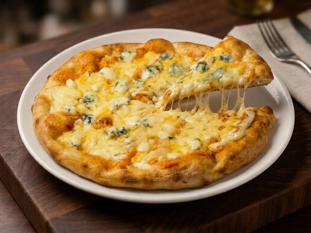 Shelby Pizza 4 quesos
